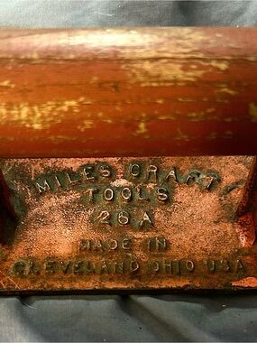 Vintage Miles Craft Tools 26A Cement Edge Tool